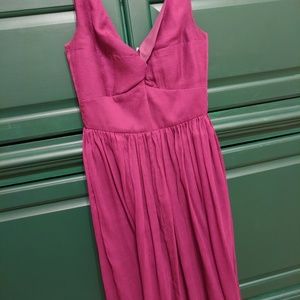 J. Crew Fushia Dress